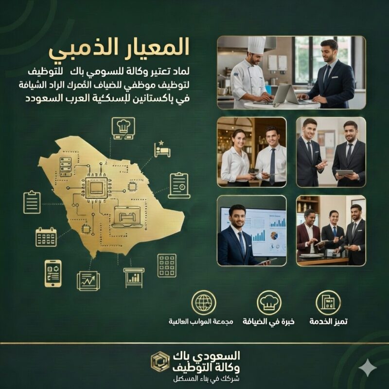 استقدام كوادر ضيافة باكستانية في السعودية