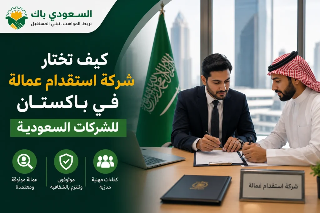 أفضل شركة استقدام عمالة من باكستان للشركات السعودية
