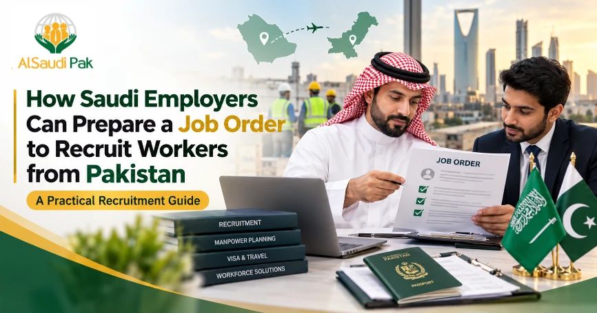job order recruit workers pakistan